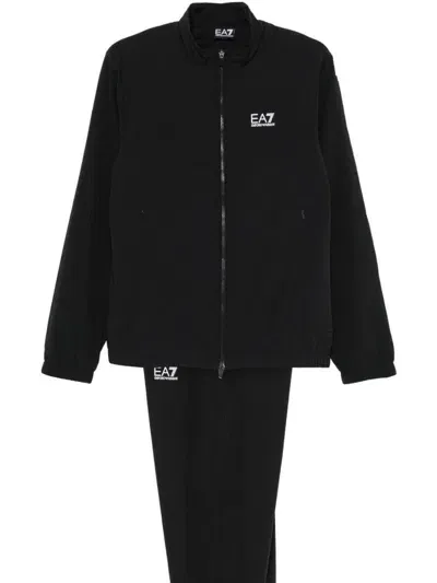 Ea7 Sweaters Black