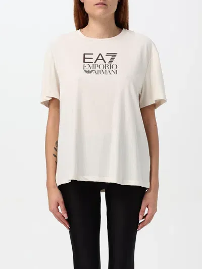 Ea7 T-shirt  Woman Color Natural