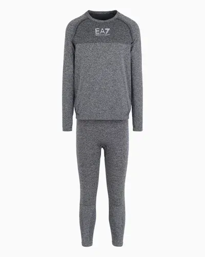 Ea7 Technical Ski Underwear Set In Gray