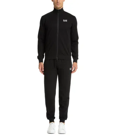 Ea7 Tracksuit In Black