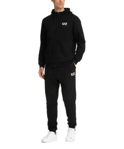 Ea7 Tracksuit In Black