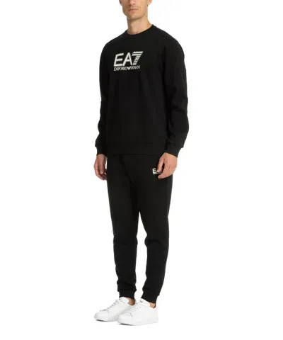 Ea7 Tracksuit In Black