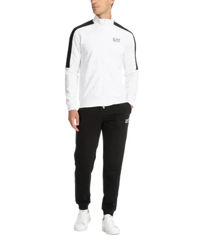 Ea7 Tracksuit In White