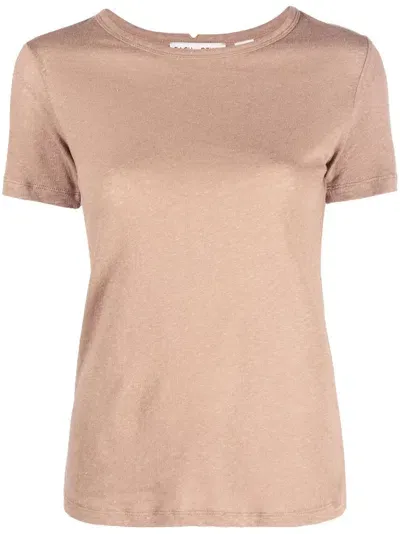 Each X Other Round Neck T-shirt In Brown