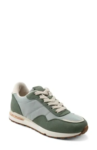 Earth Women's Maren Casual Round Toe Lace-up Sneakers In Green