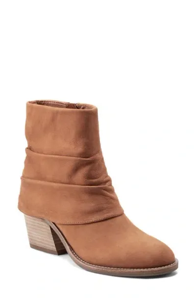 Earth ® Savvy Ruched Bootie In Brown