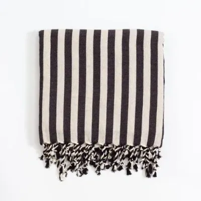 Eastern Woven Turkish Zebra Bath / Beach Towel