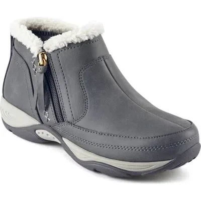 Easy Spirit Epic Water Resistant Ankle Boot In Dark Grey