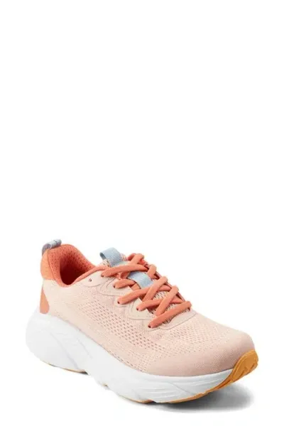 Easy Spirit Laconia Knit Sneaker In Orange