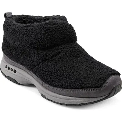 Easy Spirit Women's Trippin Cozy Ankle Booties In Black