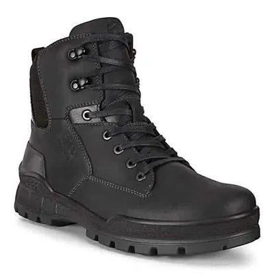 Ecco Ult-trn Leather Insulated Boots In Black