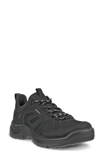 Ecco Offroad Hiking Sneaker In Black/black