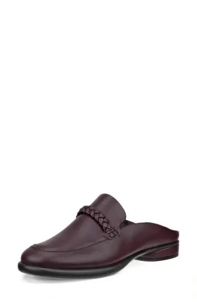 Ecco Sculpted Lx Loafer Mule In Fig