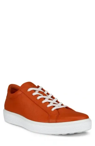 Ecco Soft 60 Sneaker In Terracotta