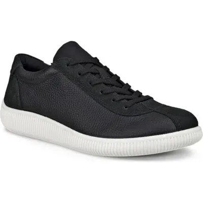 Ecco Soft Zero Sneaker In Black/black