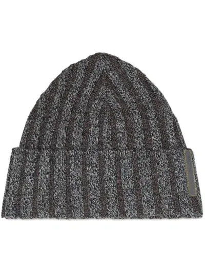 Eckhaus Latta Keyboard Beanie In Black