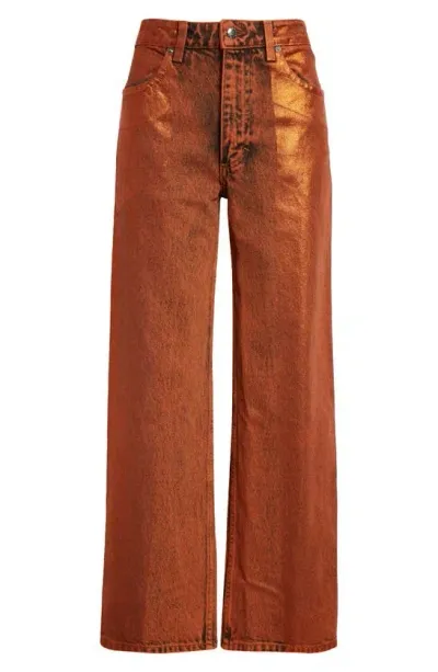 Eckhaus Latta Orange Wide-leg Jeans