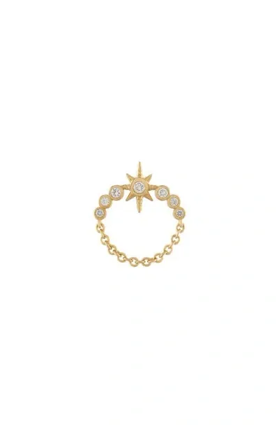 Eden Presley Diamond Orbit Stud Earrings