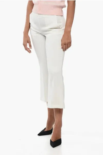 Edra Flared Pants With Side Slit