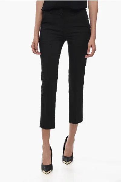 Edra Front-pleated Skinny Pants