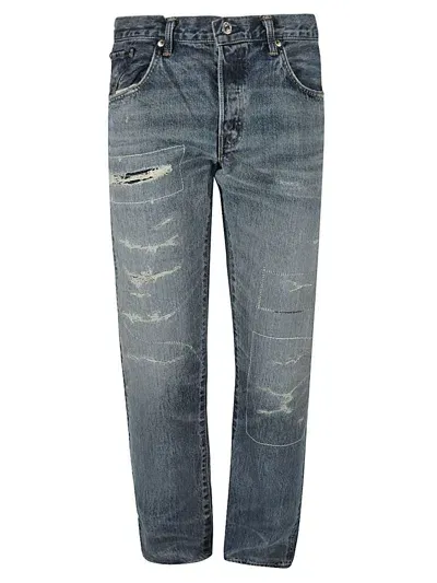 Edwin Regular Tapered Denim Jeans In Blue