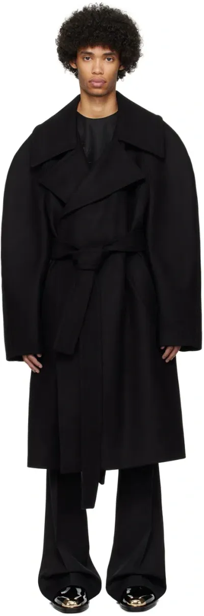 Egonlab Ssense Exclusive Black Montana Coat