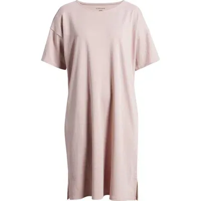 Eileen Fisher Sleep Organic Cotton Sleep Dress In Opal