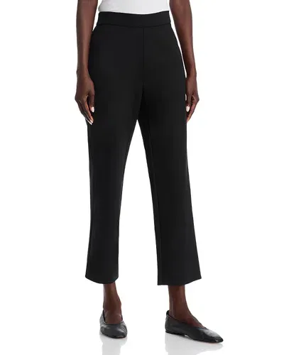 Eileen Fisher Straight Leg Pants In Black