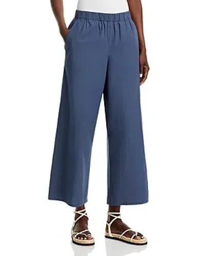 Eileen Fisher Wide Ankle Pants In Ocean