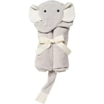 Elegant Baby Kids'  Bath Wrap In Grey