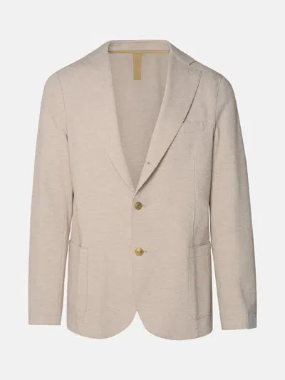 Eleventy Beige Cotton Blend Blazer