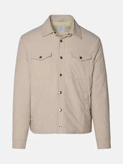 Eleventy Beige Wool Blend Jacket