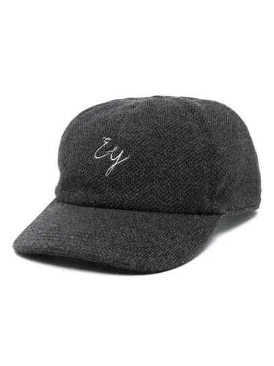 Eleventy Logo-embroidered Cap In Black