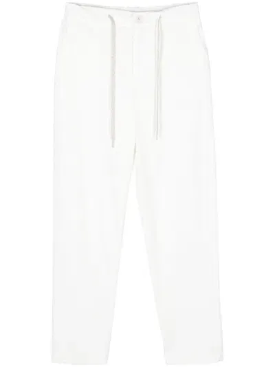 Eleventy Tapered Trousers In White