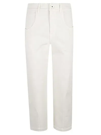 Eleventy Trousers Cream