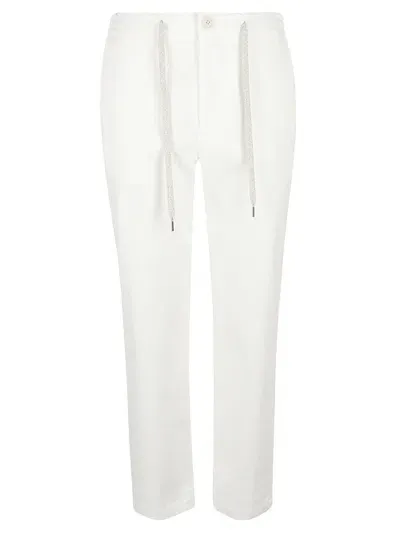 Eleventy Trousers White