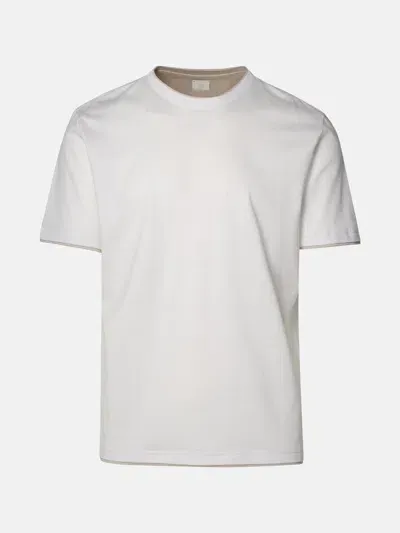 Eleventy Kids' White Cotton T-shirt