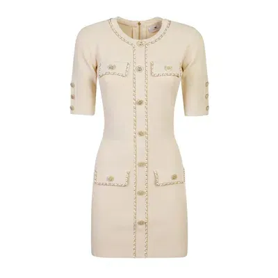 Elisabetta Franchi Dresses In Beige