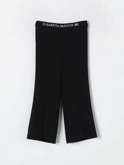 Elisabetta Franchi La Mia Bambina Pants  Kids Color Black In Schwarz