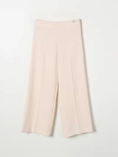 Elisabetta Franchi La Mia Bambina Pants  Kids Color Milk In Milch