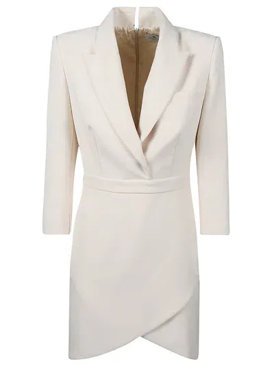 Elisabetta Franchi Mini Dress In White