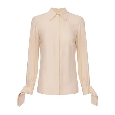 Elisabetta Franchi Shirt In Beige