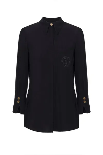 Elisabetta Franchi Shirts In Black