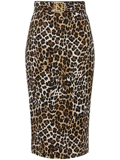 Elisabetta Franchi Skirts In Brown