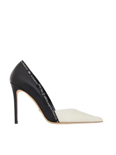 Elisabetta Franchi With Heel In Burro/nero