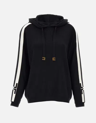 Elisabetta Franchi Sweaters In Black