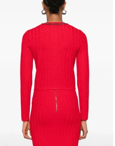 Elisabetta Franchi Sweaters In Red