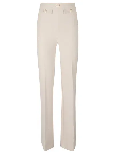 Elisabetta Franchi Trousers In Burro