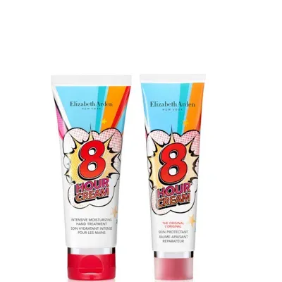 Elizabeth Arden Eight Hour Cream Skincare Limited Edition Superheroes Duo In White