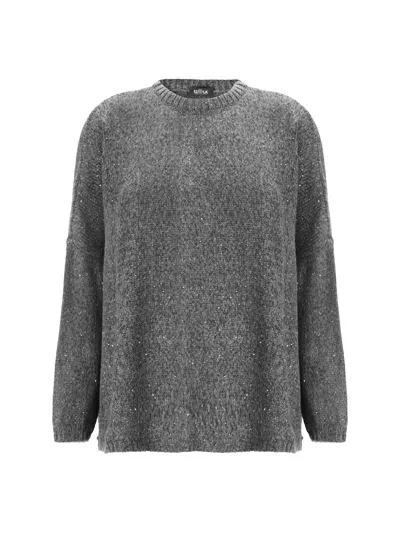 Ella Adelina Sweater In Grigio